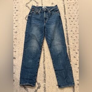 Pistola Charlie High Rise Straight Jean, size 25